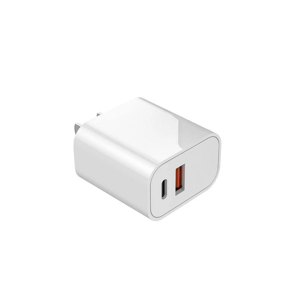 PDI Universal Wall Charger USB with 2 Slots (White)