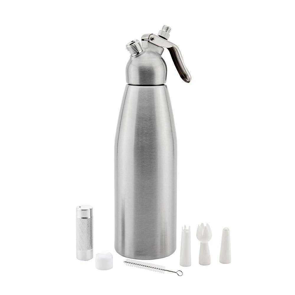 Browne Whip N Go Whipped Cream Maker (Silver)