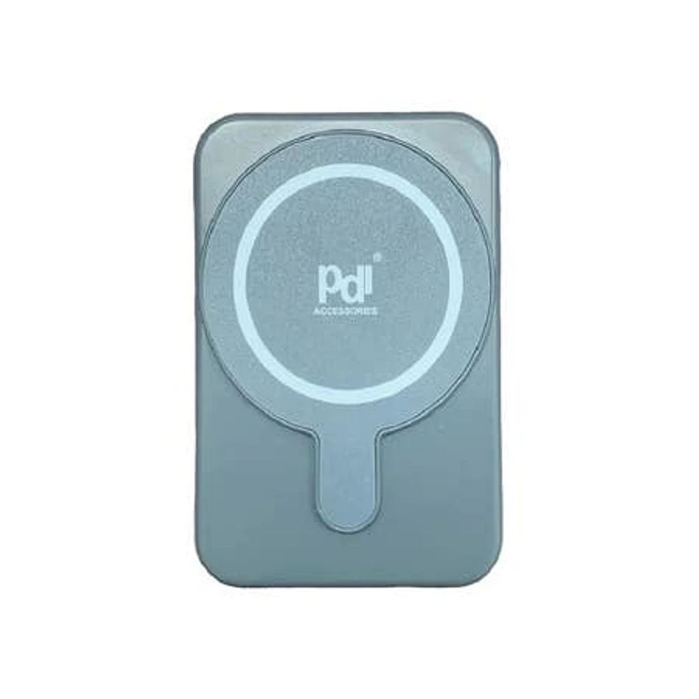 PDI Magnetic Wireless Charging Power Bank (Grey)