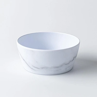 KSP Enzo Melamine Bowl 6" Dia. (Marble White)