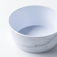 KSP Enzo Melamine Bowl 6" Dia. (Marble White)