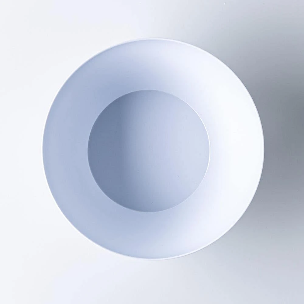 KSP Enzo Melamine Serving Bowl 10" Dia. (Marble White)