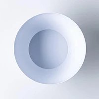 KSP Enzo Melamine Serving Bowl 10" Dia. (Marble White)