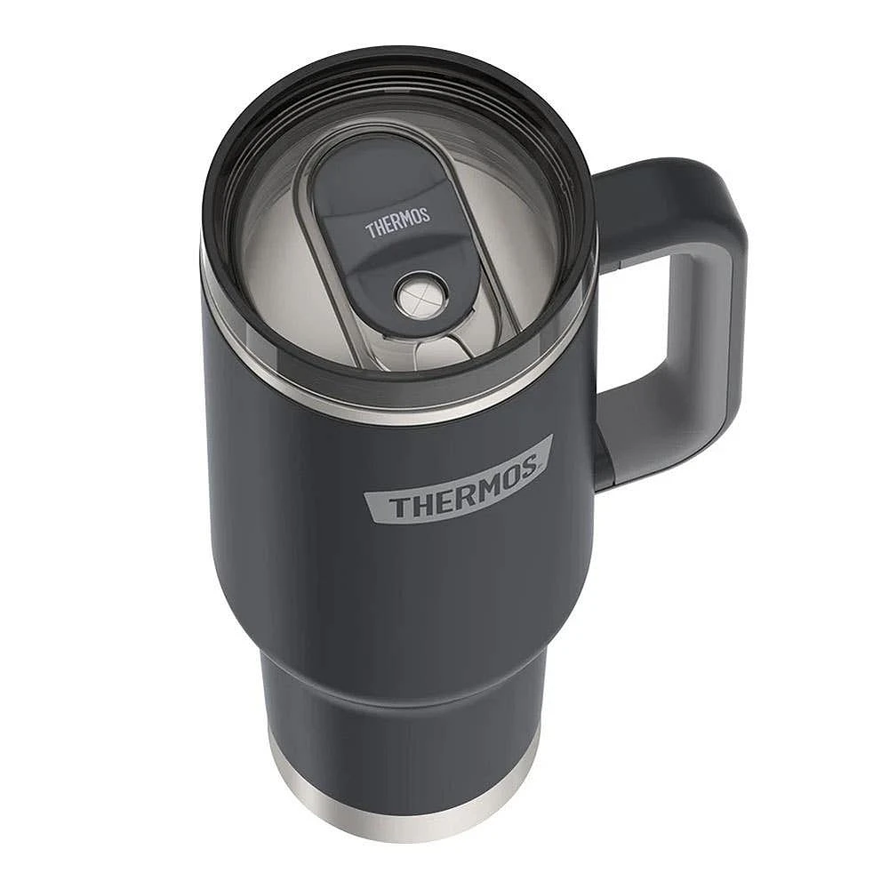 Thermos Icon Series Travel Mug with Straw 40oz. (Granite)