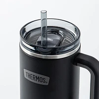 Thermos Icon Series Travel Mug with Straw 40oz. (Granite)