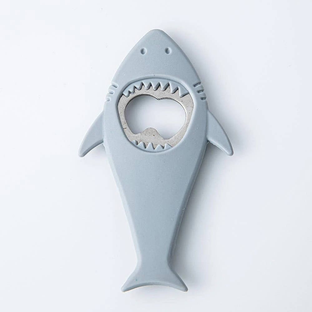 KSP Silicone Bottle Opener Shark (Grey)
