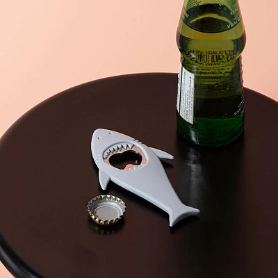 KSP Silicone Bottle Opener Shark (Grey)