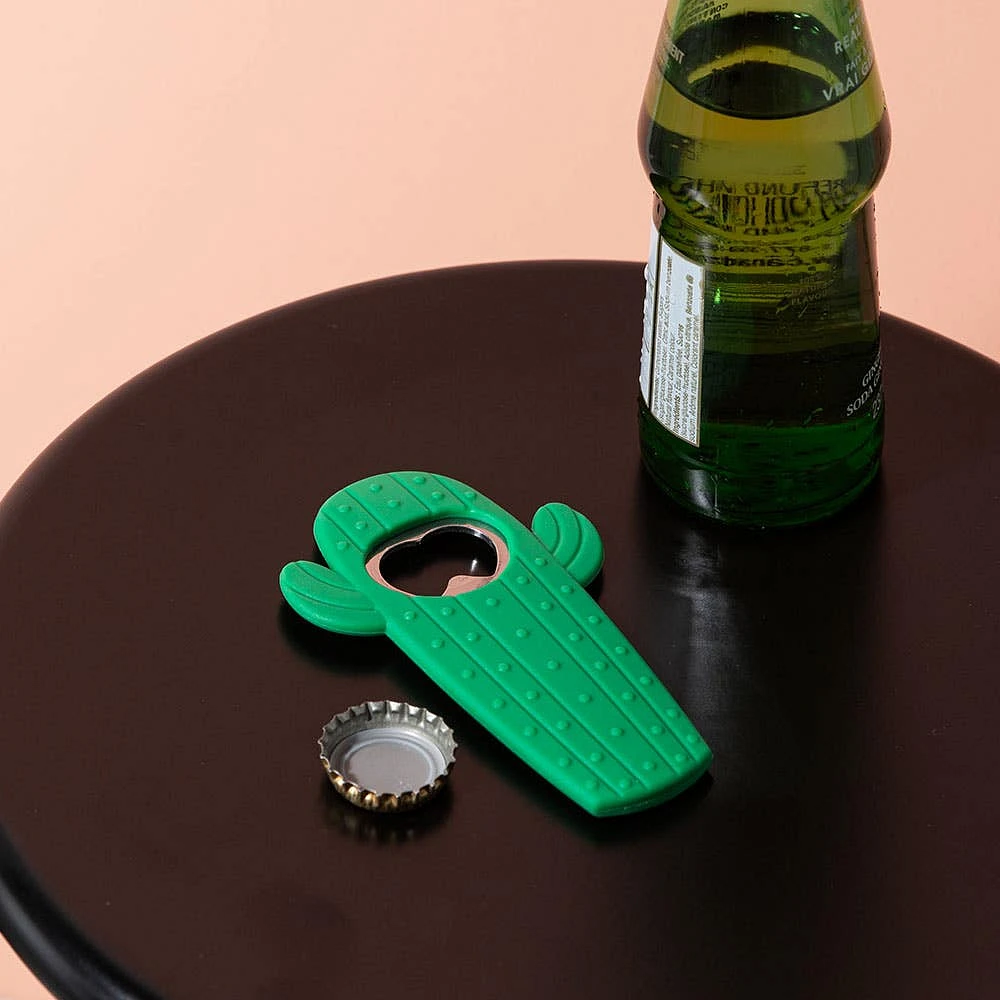 KSP Silicone Bottle Opener Cactus (Green)