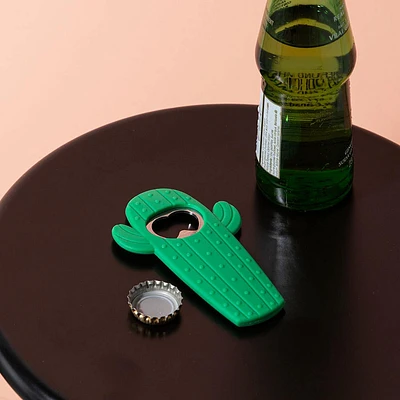 KSP Silicone Bottle Opener Cactus (Green)