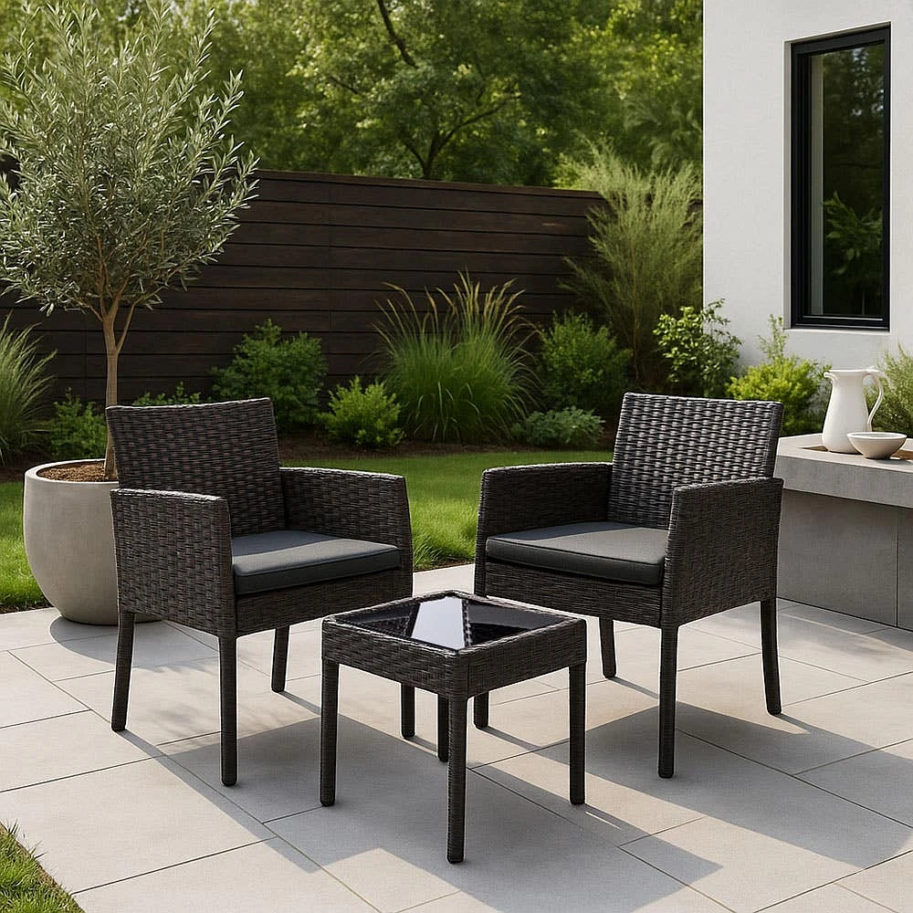 KSP Veranda Patio Table and Chairs - Set of 3