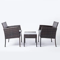 KSP Veranda Patio Table and Chairs - Set of 3