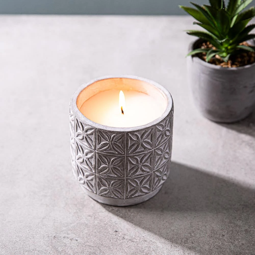KSP Gardenia Citronella Candle 11cm dia. x 11cm (Natural)