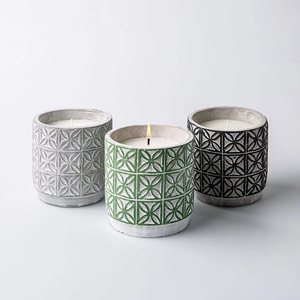 KSP Gardenia Citronella Candle 11cm dia. x 11cm