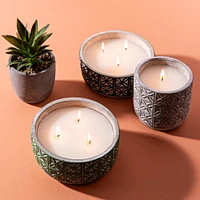 KSP Gardenia Citronella Candle 11cm dia. x 11cm
