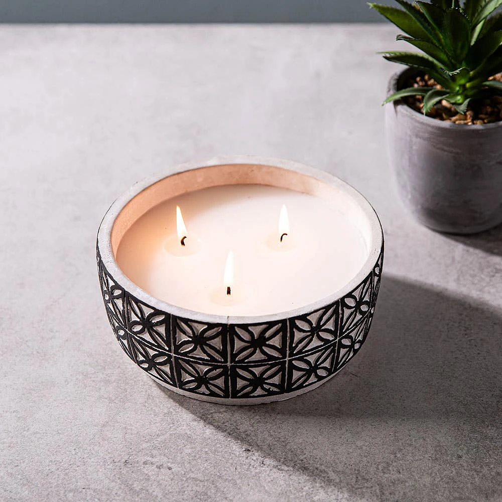 KSP Gardenia Citronella Candle Large 16cm dia. x 8cm