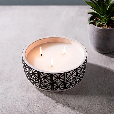 KSP Gardenia Citronella Candle Large 16cm dia. x 8cm