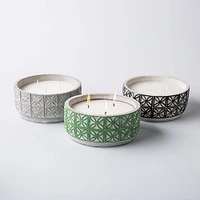KSP Gardenia Citronella Candle Large 16cm dia. x 8cm