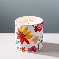 KSP Decal 'Floral' Citronella Candle