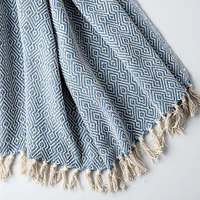 KSP Diamante Recycled Cotton Throw 50 x 60