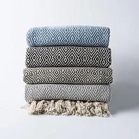 KSP Diamante Recycled Cotton Throw 50 x 60