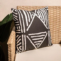 KSP Comfort 'Masa' Cushion (Black/White) 40 x 40cm