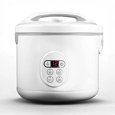 Hauz Steam Smart Rice Cooker and Steamer (White)