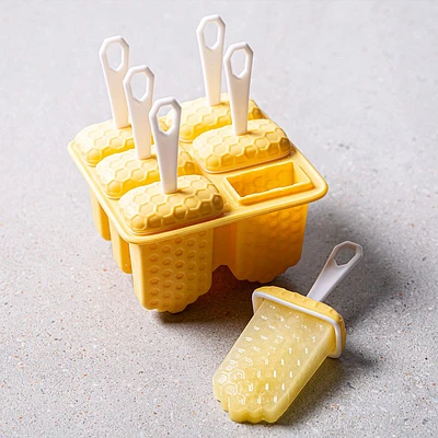 Joie Bee Surprised Freeze Pop 6pc. (Yellow)