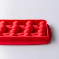 Joie Shapes 'Cherry' Ice Cube Tray 8-capacity (Red)