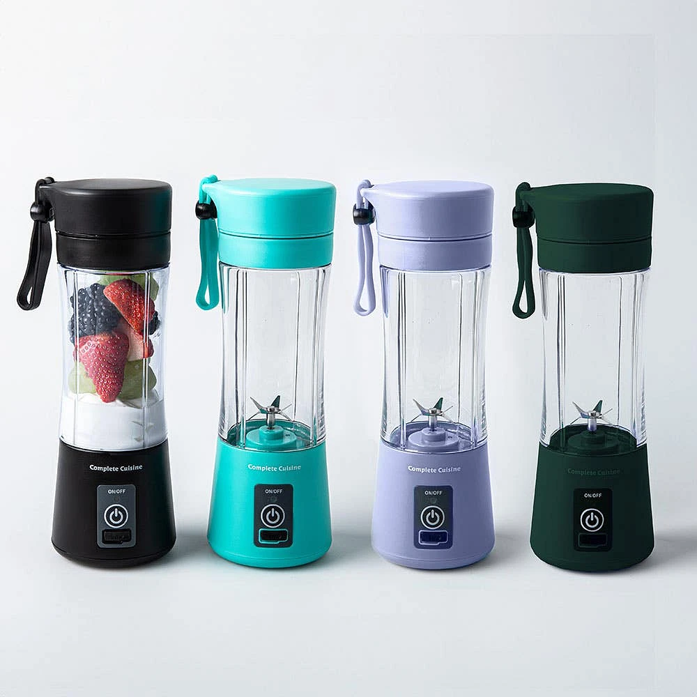 Complete Cuisine Portable Rechargeable Mini Blender (Mint)