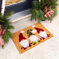 Harman Christmas 'Gnome' Coir Doormat (Multi Colour)