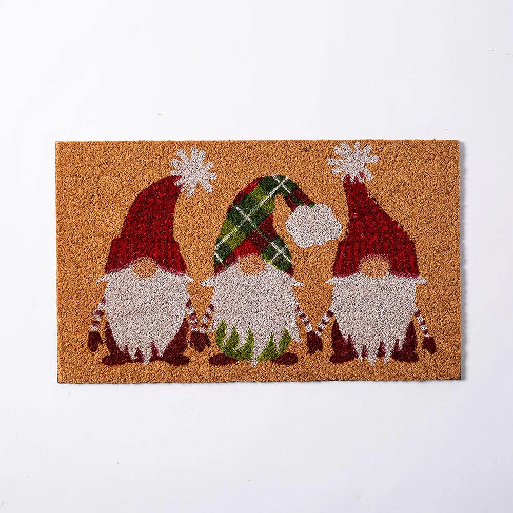 Harman Christmas 'Gnome' Coir Doormat (Multi Colour)