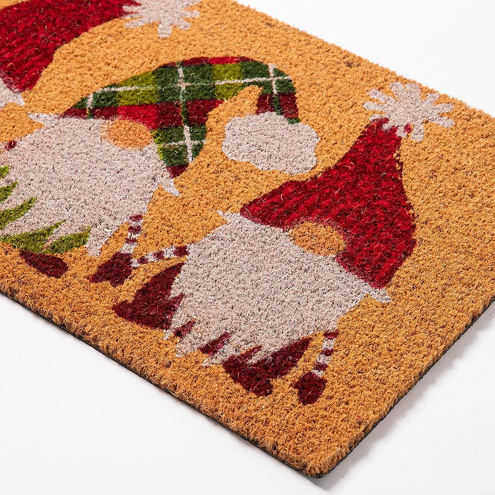 Harman Christmas 'Gnome' Coir Doormat (Multi Colour)