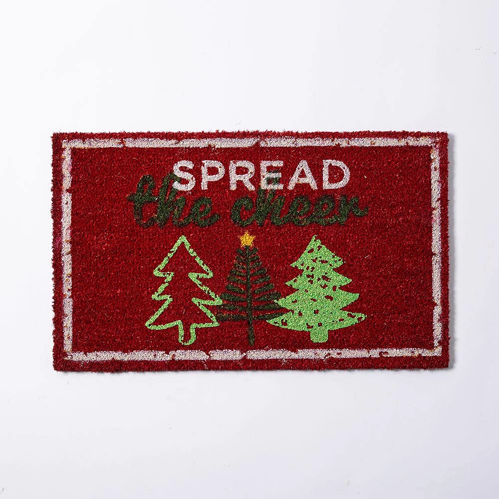 Harman Christmas 'Spread the Cheer' Coir Doormat (Multi Colour)