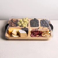 Kamenstein Buil-A-Board Portable Charcuterie Tray (Natural)