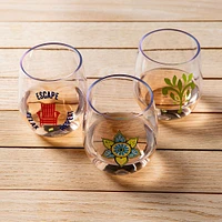 KSP Sip 'Madrid' Stemless Wine Glass 423ml/14oz.
