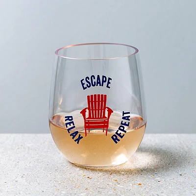 KSP Sip 'Cottage' Stemless Wine Glass 423ml/14oz.
