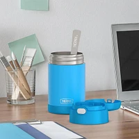 Thermos Thermal Food Storage Jar w/Spoon 16oz. (Electric Blue)