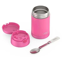 Thermos Thermal Food Storage Jar w/Spoon 16oz. (Neon Pink)