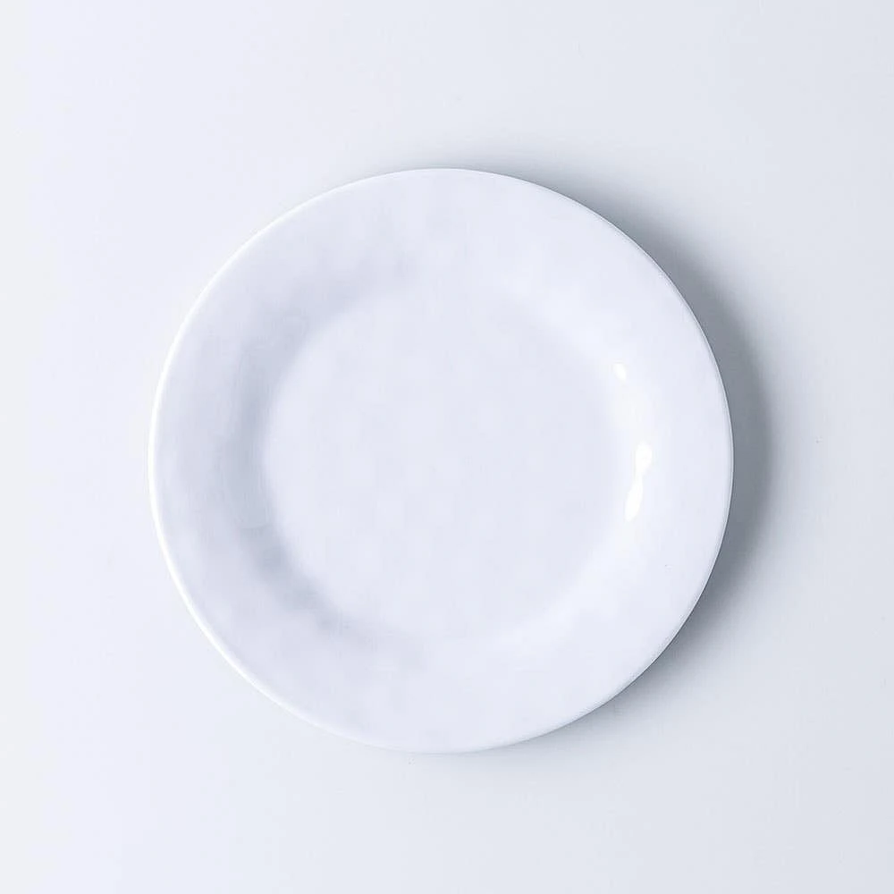 KSP Drift Melamine Side Plate 8.5" Dia. (White)