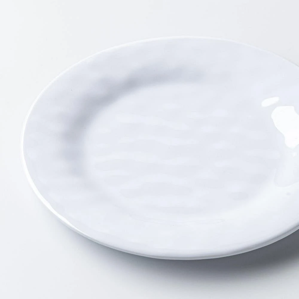 KSP Drift Melamine Side Plate 8.5" Dia. (White)
