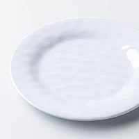 KSP Drift Melamine Side Plate 8.5" Dia. (White)