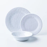 KSP Drift Melamine Side Plate 8.5" Dia. (White)