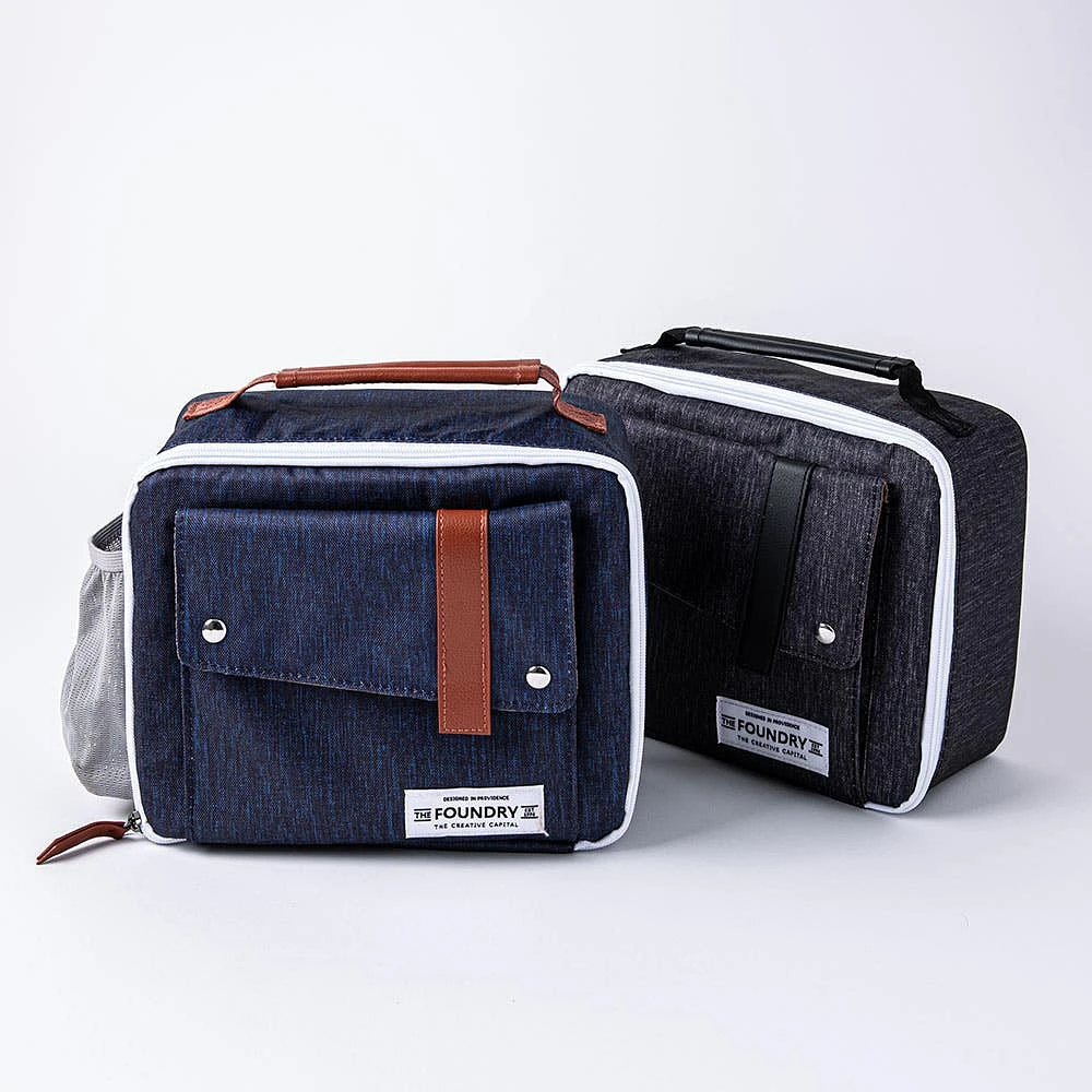 Fit & Fresh Chalkstone 'Woven' Thermal Lunch Bag (Asstd.)