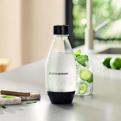 Sodastream Fuse2 'My Only Bottle' Plastic Soda Bottle (Clear/Black)