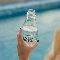 Sodastream Fuse2 'My Only Bottle' Plastic Soda Bottle (Clear/Black)
