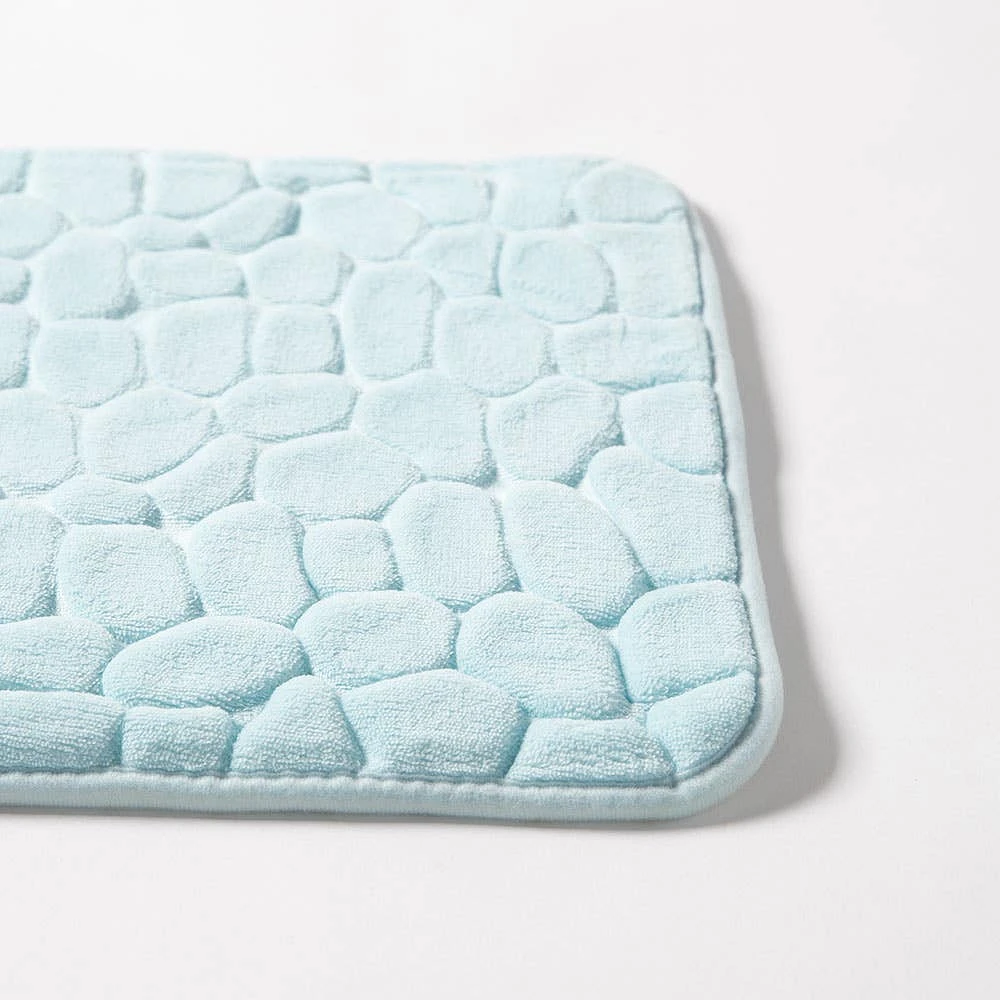 Harman Embossed Stone Memory Foam Bathmat