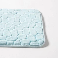 Harman Embossed Stone Memory Foam Bathmat