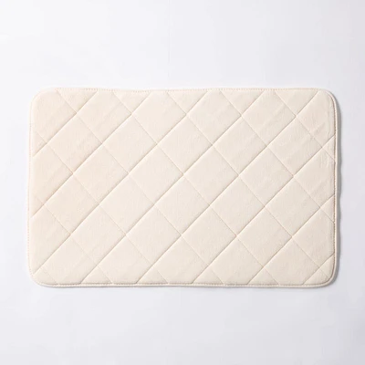 Harman Supreme Memory Foam Bathmat - Natural (20x32")