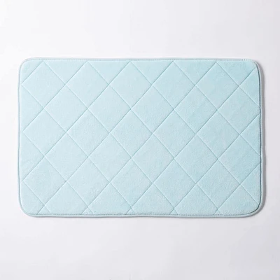 Harman Supreme Memory Foam Bathmat - Aqua (20x32")