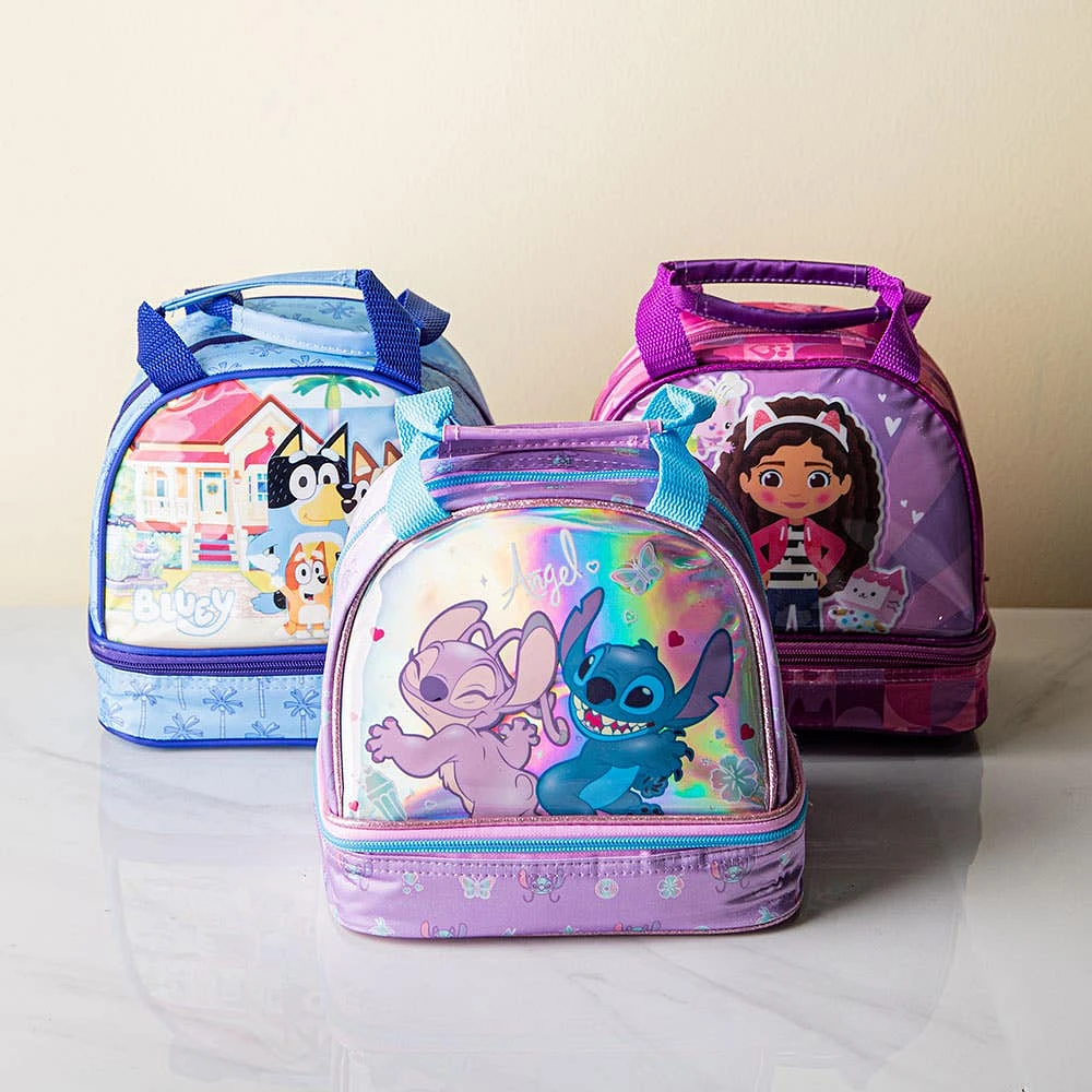 Heys Deluxe 'Lilo & Stitch' Thermal Lunch Bag 8.75 x 5.5 x 8"